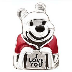 Disney Chamilia Winnie the Pooh "I Love You" Charm
